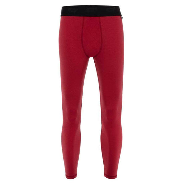 7/8 Tech Baselayer Pant Men's - Wuru Wool Company #color_red
