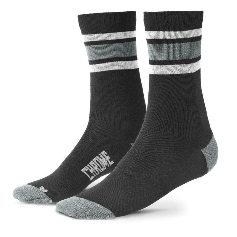 Merino Stripe Crew Socks - Chrome Industries